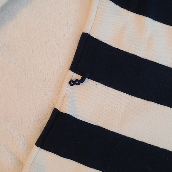 Vineyard Vines Sweater Dress Stripes Blue and White Size XS - Picture 6 of 8